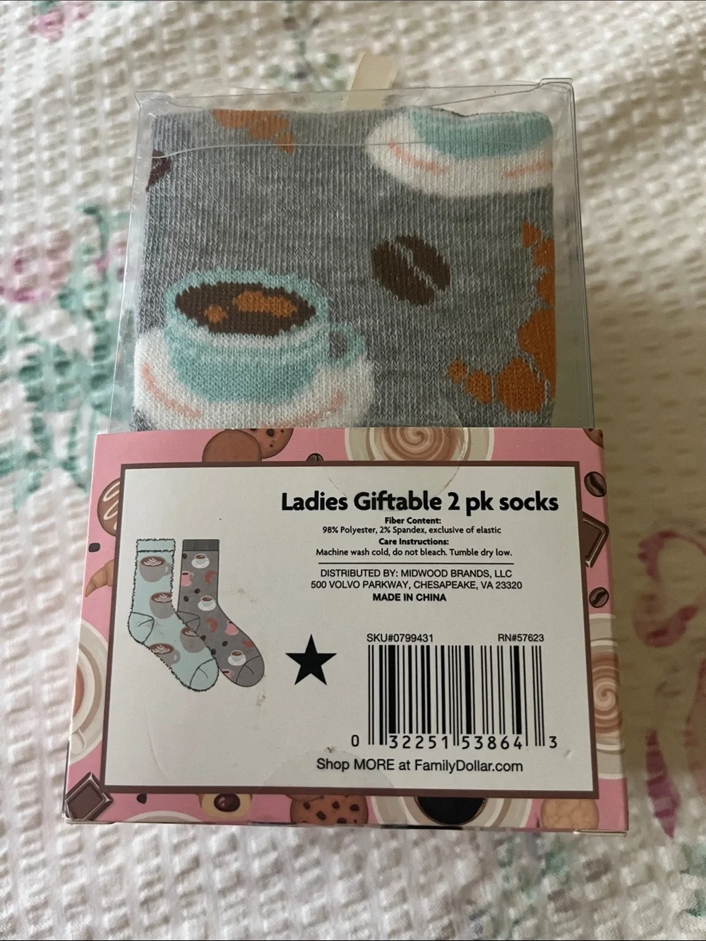 Ladies Plush Fuzzy Socks - Light Mint